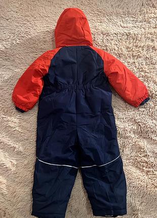 Зимний комбинезон перхотила красно-синий4 фото
