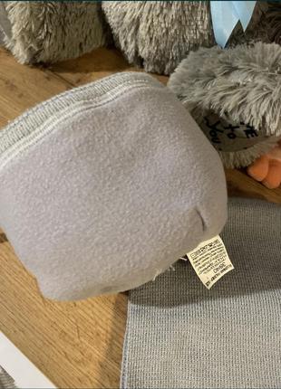 Шапочка зимняя и шарф набор для младенцев шапка grants4 фото