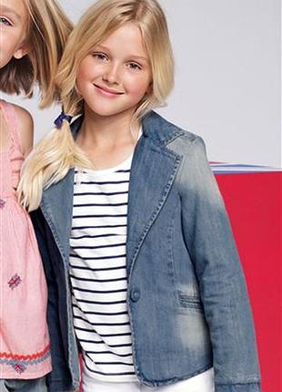 Блейзер джинсовый next 5-6  лет
