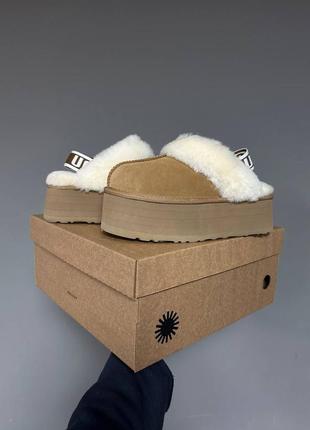 Женские ugg funkette platform chestnut premium4 фото