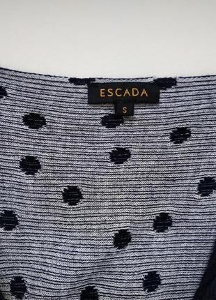 Escada платье из шерсти и хлопок2 фото