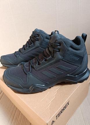 Треккинговые кроссовки ботинки adidas terrex ax3 mid gore-tex. новые оригинал3 фото