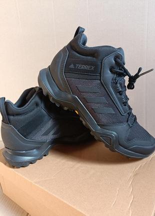 Треккинговые кроссовки ботинки adidas terrex ax3 mid gore-tex. новые оригинал1 фото