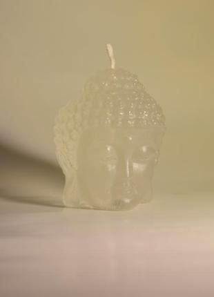 Прозрачная гелевая свеча будда4 фото