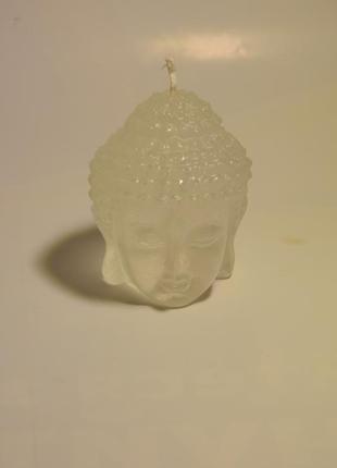 Прозрачная гелевая свеча будда5 фото