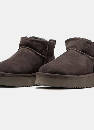 Угги на платформе ugg ultra mini platform