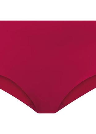 Комплект женских бесшовных трусиков из 3 штук, размер s/m, цвет белый, телесный, красный2 фото