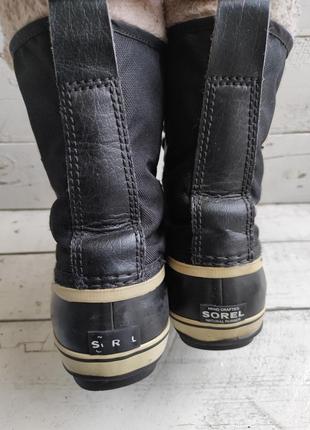 Зимние непромокаемые термо сапоги чоботи с валенком sorel waterproof 36p4 фото