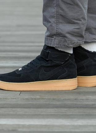 Шикарні зимові кросівки "nike air force 1 high winter"