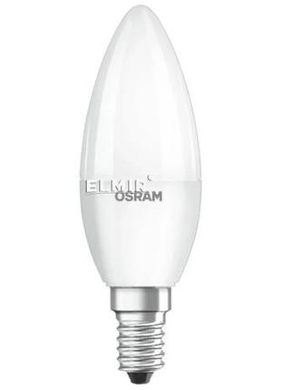 Лампа світлодіодна osram led value cl b60 6,5w/840 230v e14