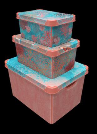 Контейнер qutu style box coral, 10 л2 фото