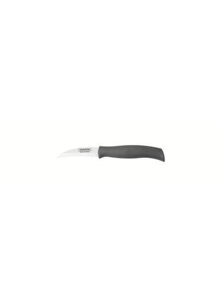 Нож шкуросъемный tramontina soft plus grey, 76 мм2 фото