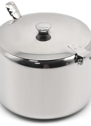 Цукорниця bravo chef з ложкою2 фото