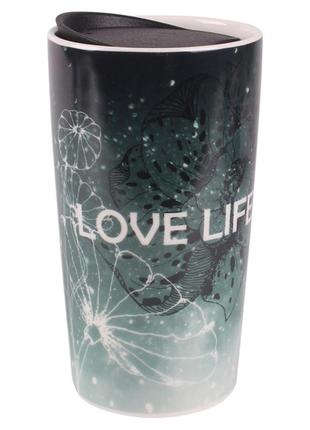 Термокружка limited edition travel love life, 360 мл1 фото