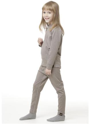 Термоштани д turbat yeti bottom kids steeple gray - 140 - сірий