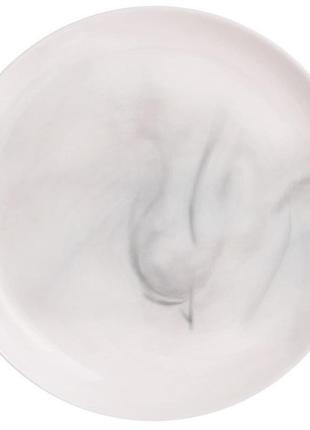 Тарелка десертная luminarc diwali marble white 19 см