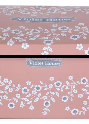 Контейнер violet house 0647 decor pink flowers 10 л2 фото