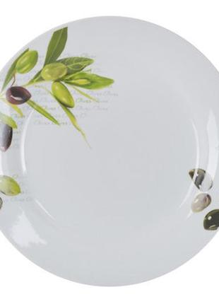 Тарелка обеденная limited edition olives1 фото