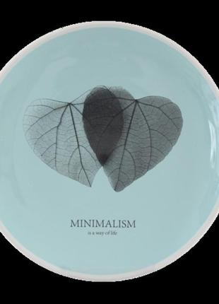 Тарілка десертна limited edition minimalism1 фото