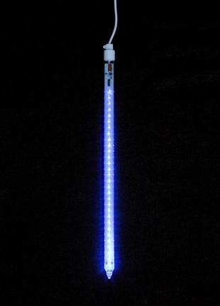 Гірлянда зовнішня delux snowfall c 30led 0.6m син/біл ip44 en