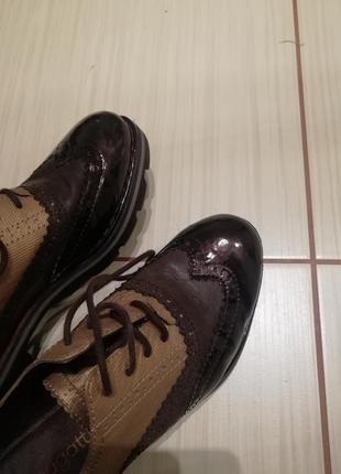 Туфли лоферы ботинки bugatti стелька 23.5 - 24 см4 фото