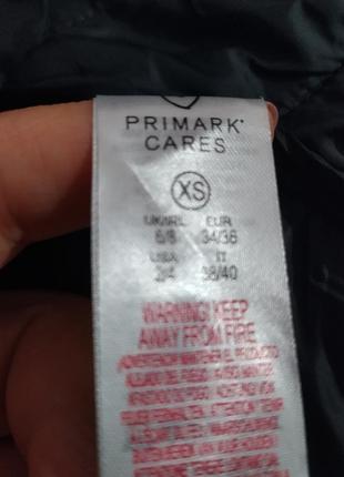 Primark. английская куртка легкая. женская пуховик с капюшоном3 фото