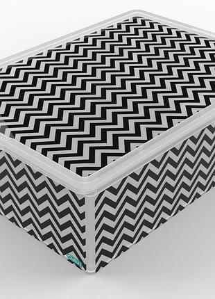 Контейнер qutu light box zig zag, 25л