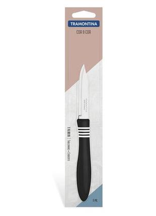 Нож для овощей tramontina cor & cor, 76 мм