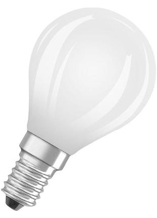 Лампа світлодіодна osram led value cl p75 8w/830 fr w.o. ce 220-240v e14 мат