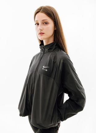 Женская ветровка nike w nk df air jacket  черный xs (7ddx0263-010 xs)2 фото