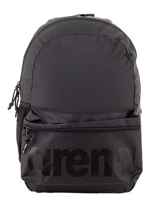 Мужской рюкзак arena team backpack 30 all-black черный one size (7d002478-500 one size)