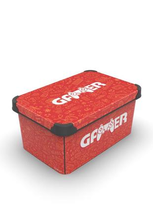 Контейнер qutu style box game warrior, 10 л