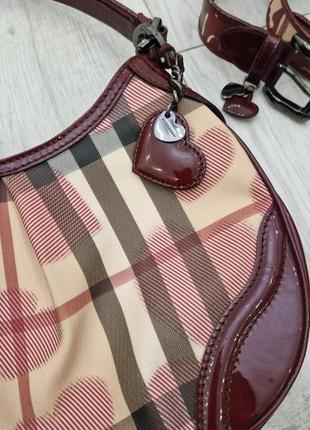 Сумка burberry оригинал! +ремень, платочек1 фото