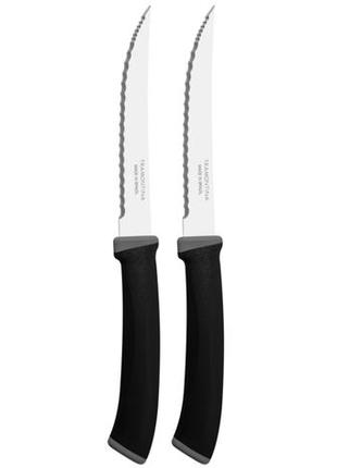 Набор ножей tramontina felice black, 2 предмета1 фото