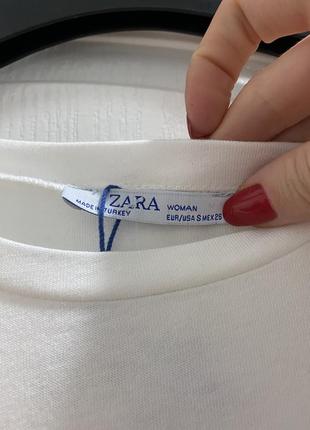 Футболка принт zara2 фото