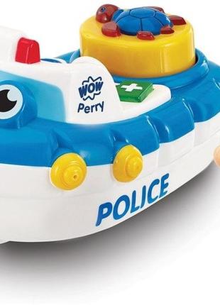 Поліцейський човен перрі wow toys
