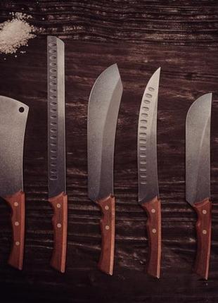 Нож для мяса tramontina churrasco black, 203 мм7 фото