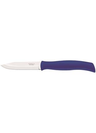 Нож для овощей tramontina athus blue, 76мм