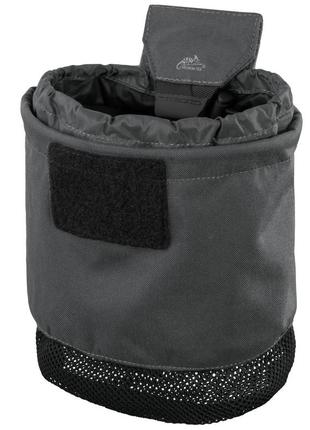 Подсумок для сброса магазинов helikon-tex competition dump pouch shadow grey/black серая тень\черный