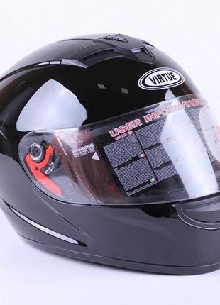Шлем md-803 черный size s - virtue