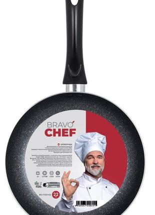Сковорода bravo chef 22 см3 фото