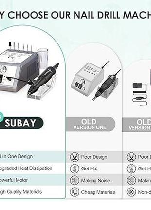 Сток электрическая дрель для ногтей subay5 фото