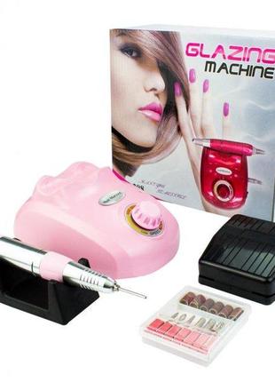 Сток фрезер для ногтей\ фрезерная машинка для маникюра розовый melodysusie dr-2084 фото