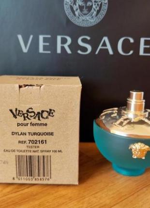 Versace dylan turquoise pour femme2 фото