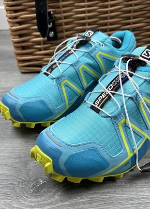 Женские оригинальные кроссовки для бега salomon speedcross 4 w3 фото