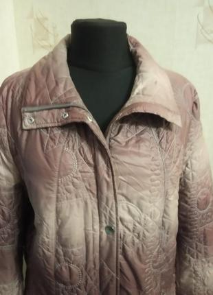 Моделирующая куртка, деми, омбре, gelco4 фото