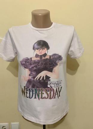 Футболка білого wednesdaycolor kids wear розмір зріст 164 см