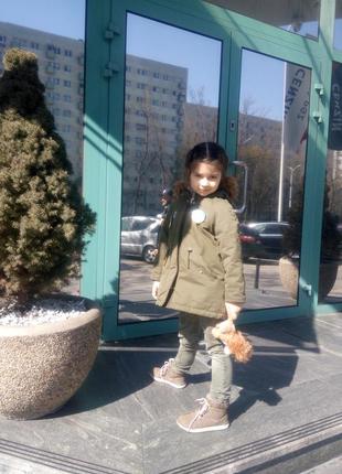 Тепла парка zara. оригінал.