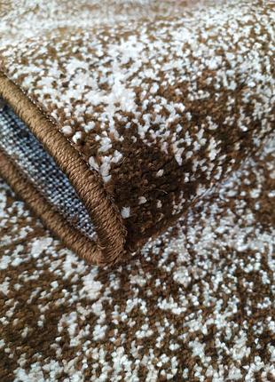 Доріжка на відріз меланж коричневий 0378 brown 1.2м, 1.5м, 2м, 3м, 4м