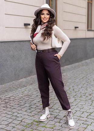 Женские брюки, тиар костюмный, 42-56 р.